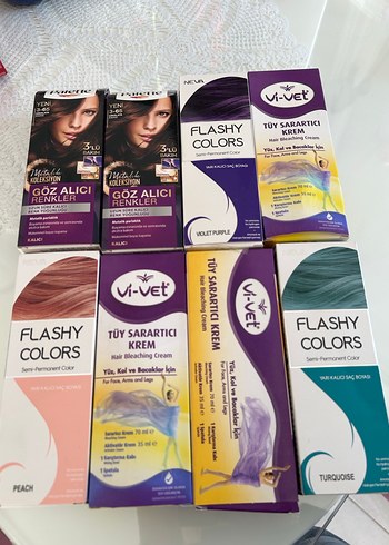 Vi-Vet Tüy Sarartıcı Krem Saç Boyası - Görsel 9