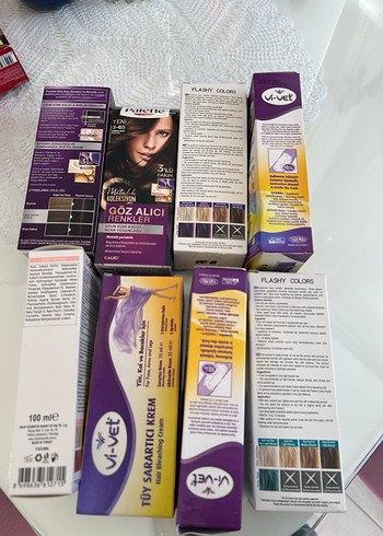 Vi-Vet Tüy Sarartıcı Krem Saç Boyası - Görsel 11