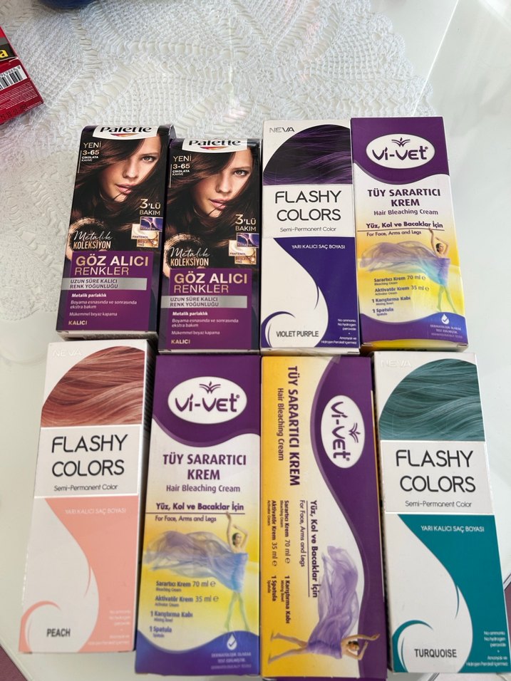 Vi-Vet Tüy Sarartıcı Krem Saç Boyası - Görsel 4