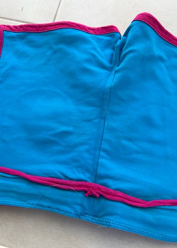 Mavi Kadın Hamile Midi Şort - Görsel 3