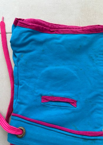 Mavi Kadın Hamile Midi Şort - Görsel 2