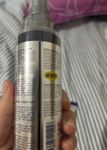 Mor Çam mor saç spreyi saç kremi - Görsel 8