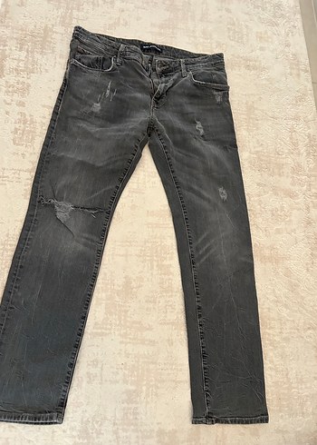 Gri Regular Fit Erkek Denim Jean - Görsel 10