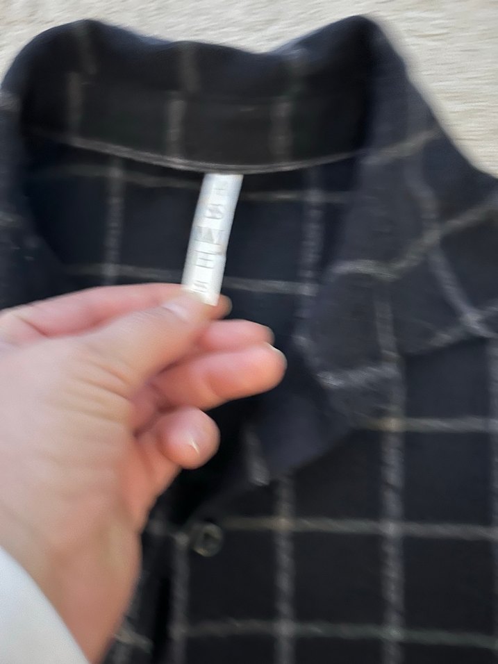 Erkek Lacivert Kareli Kısa Kollu Pijama Takımı - Görsel 5