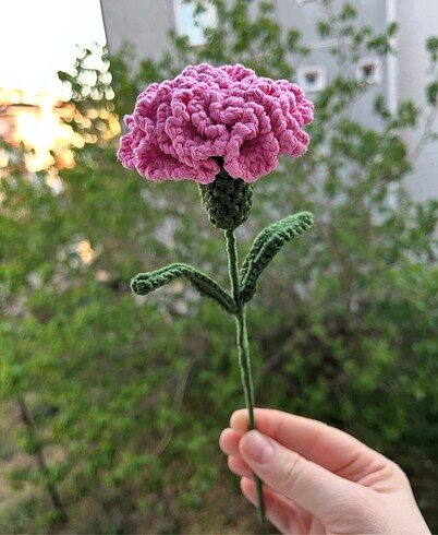 Örme çiçek