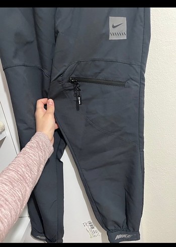 Gri Erkek Outdoor Bol Kesim Eşofman Altı - Görsel 2