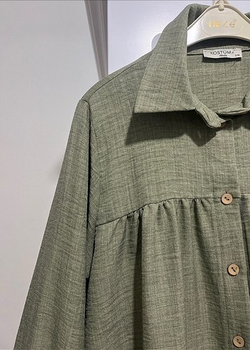 Gömlek tunik - Görsel 2