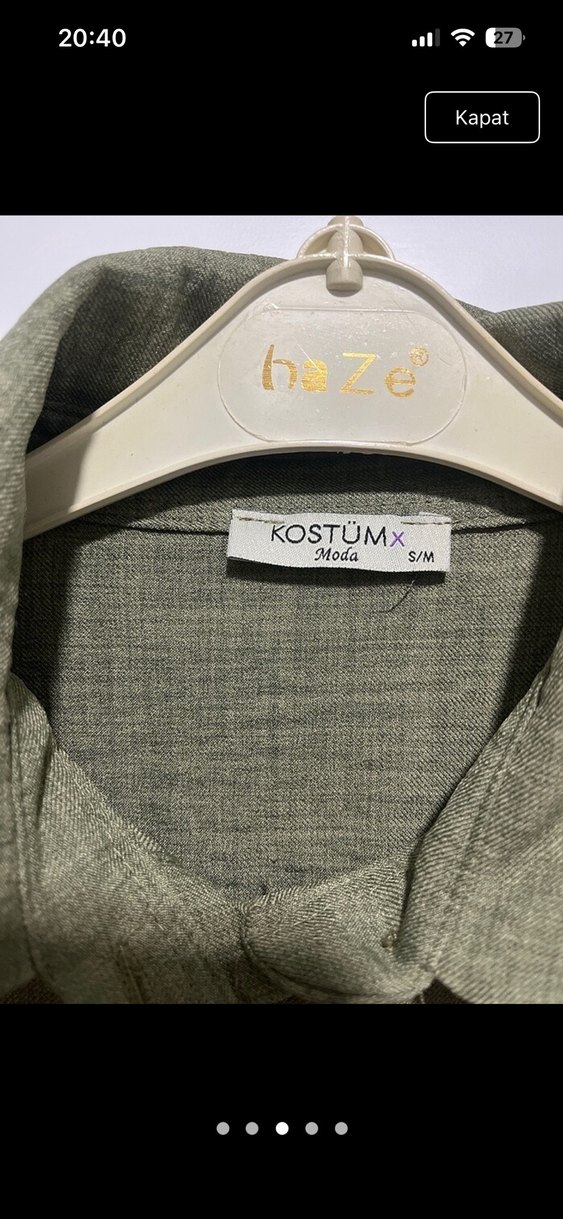 Gömlek tunik - Görsel 3