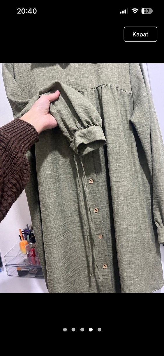 Gömlek tunik - Görsel 4