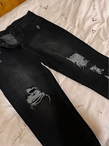 xs Beden siyah Renk Siyah kot pantolon