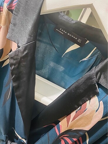 m Beden Zara gömlek saten