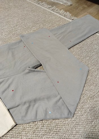 grı çok rahat kumaş kalıtelı sıfır eşofman - Görsel 2