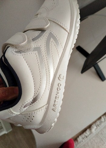 Çocuk Beyaz Cırtcırtlı Spor Ayakkabı decathlon - Görsel 4