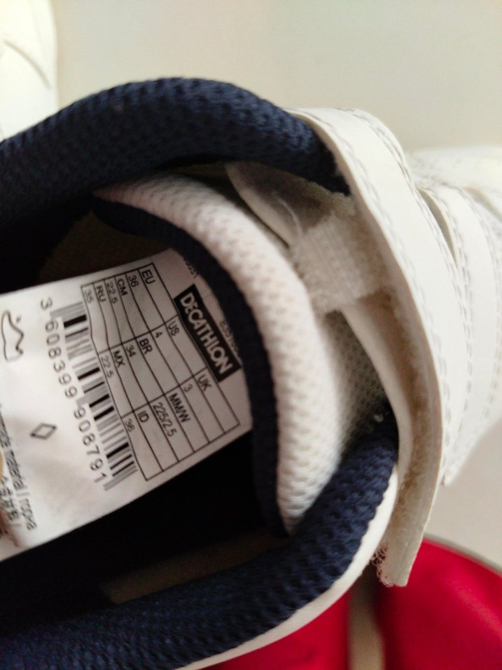 Çocuk Beyaz Cırtcırtlı Spor Ayakkabı decathlon - Görsel 5