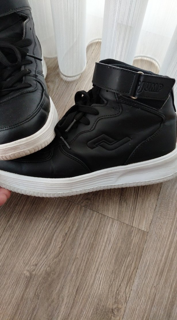 Siyah Kadın Spor Ayakkabı yarım bot - Görsel 4