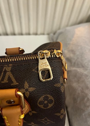 Louis vuitton benzeri Kahverengi Deri Kadın Çanta - Görsel 2