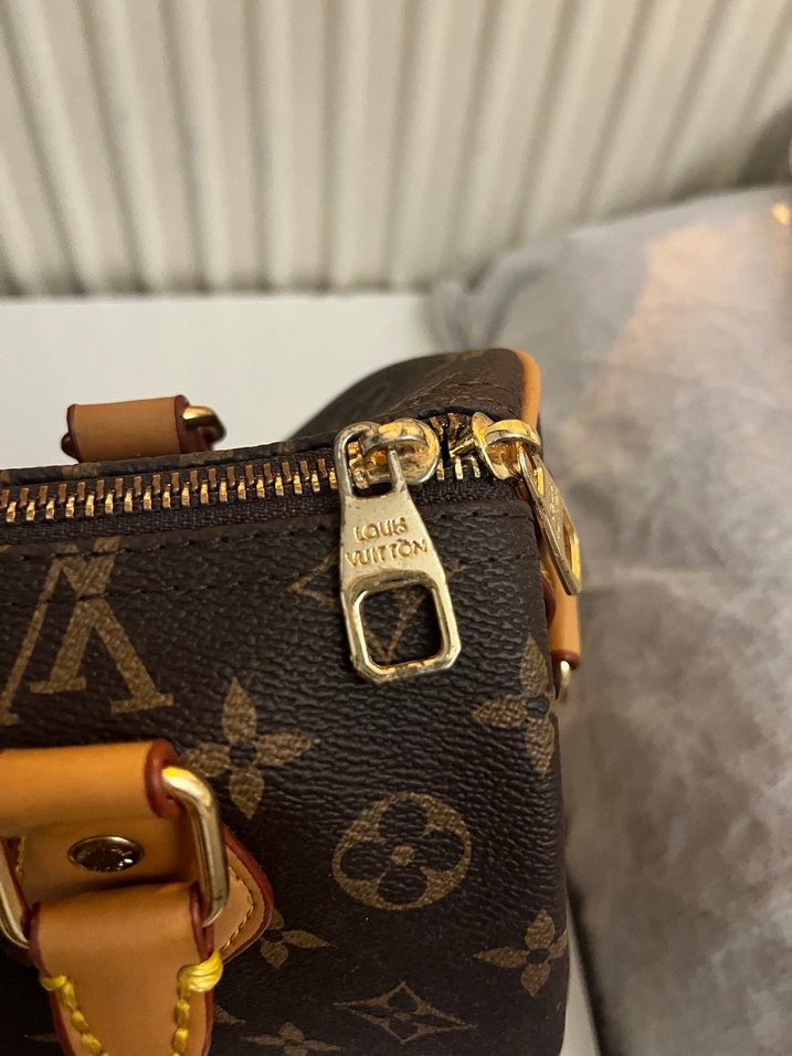 Louis vuitton benzeri Kahverengi Deri Kadın Çanta - Görsel 2