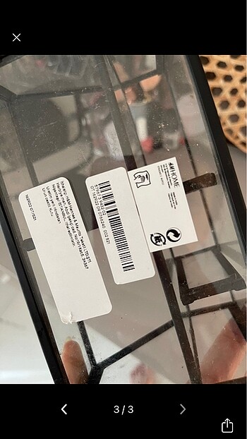 Beden H&M home makyaj masası organizeri ve ayna