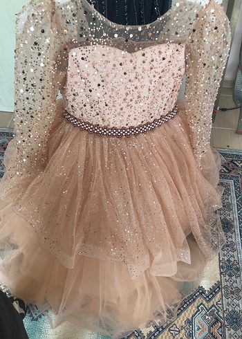 Abiye astarlı Çocuk elbisesi - Görsel 7