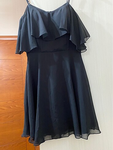 xs Beden SLN siyah mini elbise