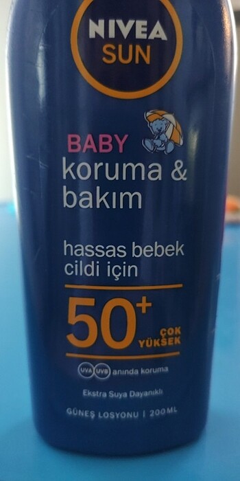 Nivea Baby NİVEA SUN BABY KORUMA BAKIM KREMİ 50+
