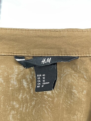 40 Beden haki Renk H&M Bluz %70 İndirimli.