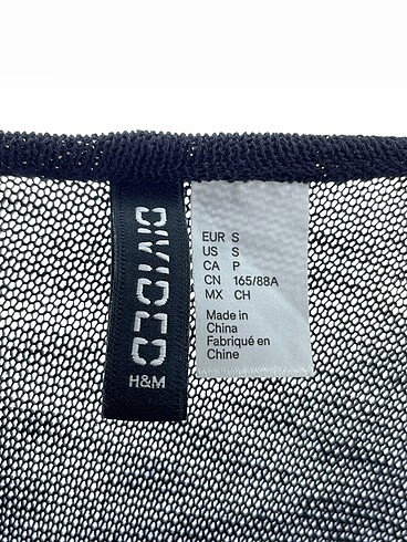 s Beden siyah Renk H&M Yelek %70 İndirimli.