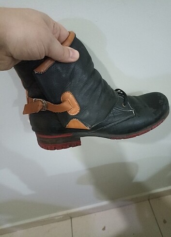 Kadın deri bot - Görsel 4