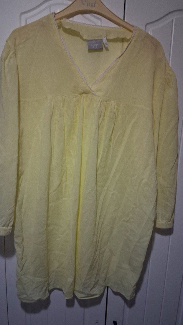 Sarı V Yaka Uzun kol. - Görsel 2