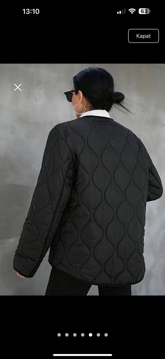 Siyah zata mont - Görsel 2