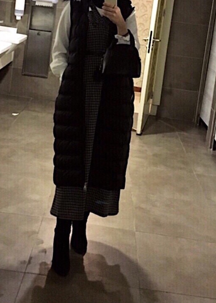 Uzun Şişme Yelek - Görsel 3