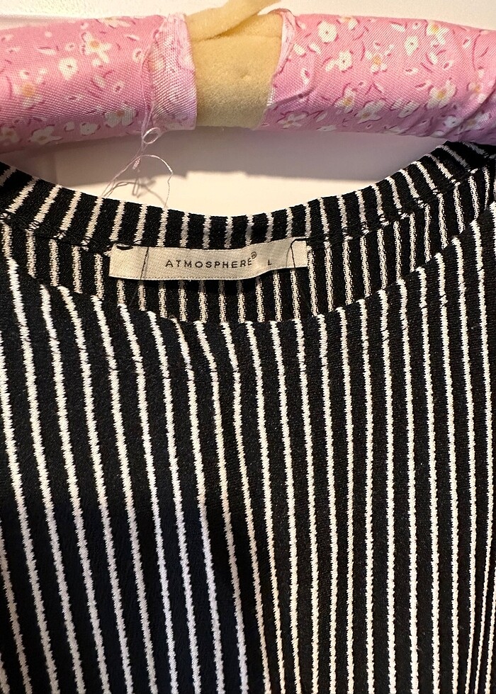 Çizgili Uzun elbise - Görsel 2