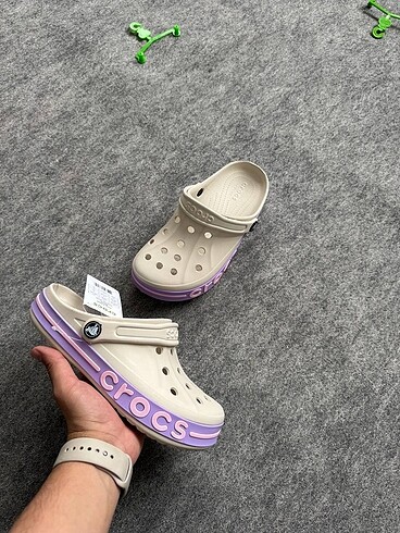 Crocs Bayaband cream purple