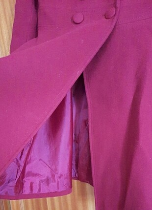 s Beden bordo Renk Kadin Kaban 