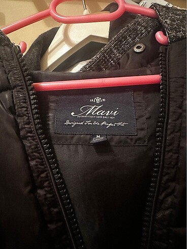 Mavi Jeans Siyah şişme mavi jeans mont