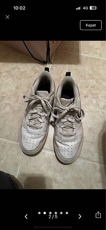 Nike Orjinal Nike Beyaz Kadın Sneaker