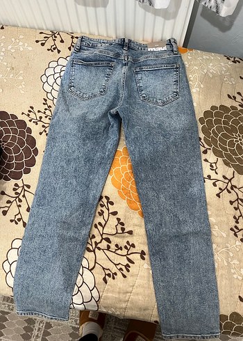 Mavi Jeans Gri Mavi Bağcıklı Bol Kesim Kadın Denim Pantolon