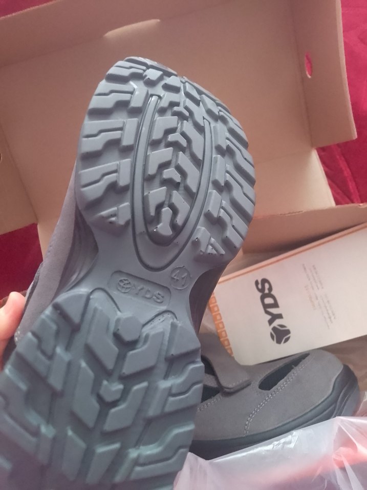 Gri Erkek Outdoor Spor Ayakkabı Velcro - Görsel 2