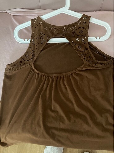 Pull and Bear Sırt dekolteli bluz