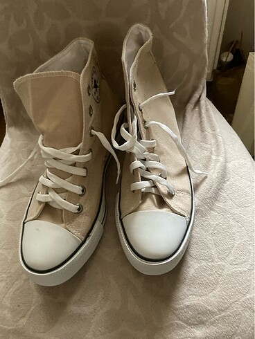 39 Beden camel Renk Sneaker Converse(muadili)