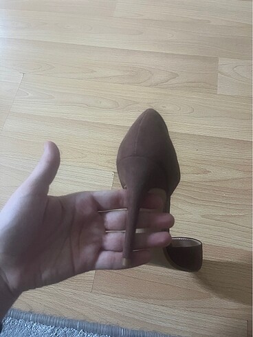 36 Beden camel Renk Mango 10 cm topuklu ayakkabı