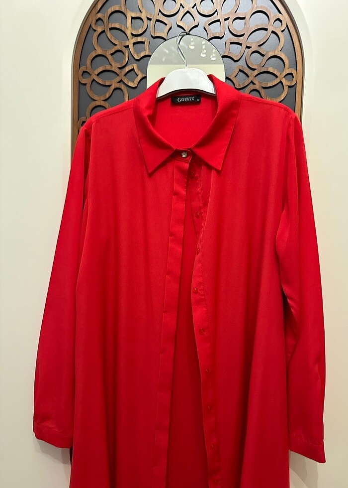 Gömlek elbise - Görsel 4