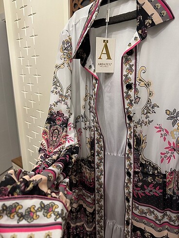 Şifon elbise - Görsel 4