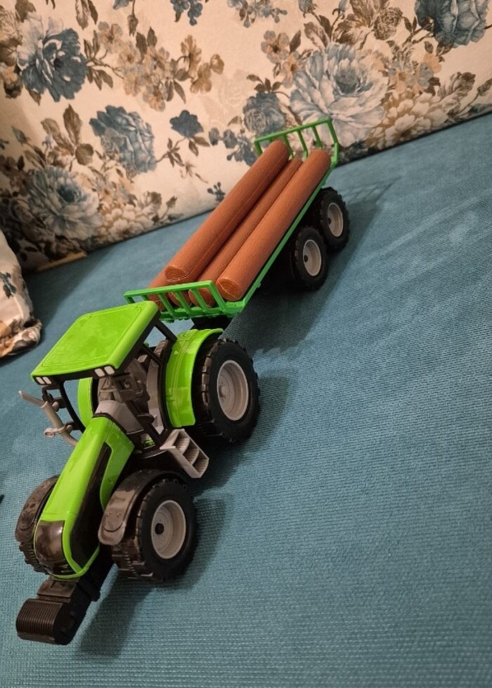 Oyuncak tır ve traktör - Görsel 2