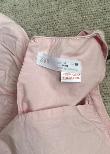 Kız Çocuk Pembe Elbise - Görsel 4