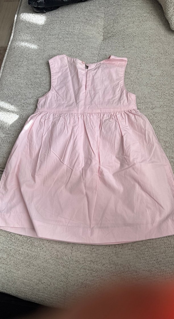 Kız Çocuk Pembe Elbise - Görsel 2