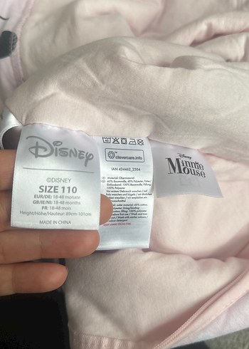 Kız Çocuk Pembe Fermuarlı Uyku Tulumu - Görsel 4