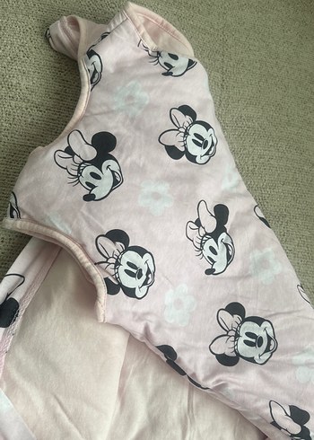 Kız Çocuk Pembe Fermuarlı Uyku Tulumu - Görsel 3