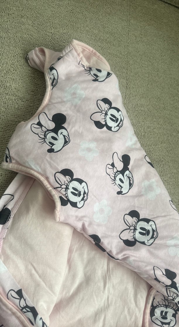 Kız Çocuk Pembe Fermuarlı Uyku Tulumu - Görsel 3