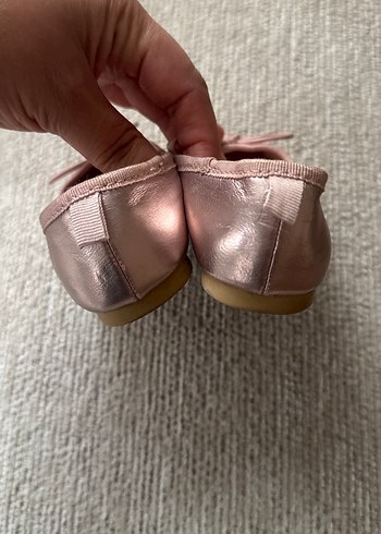 Pembe Kemerli Kız Çocuk Babet Ayakkabı - Görsel 2